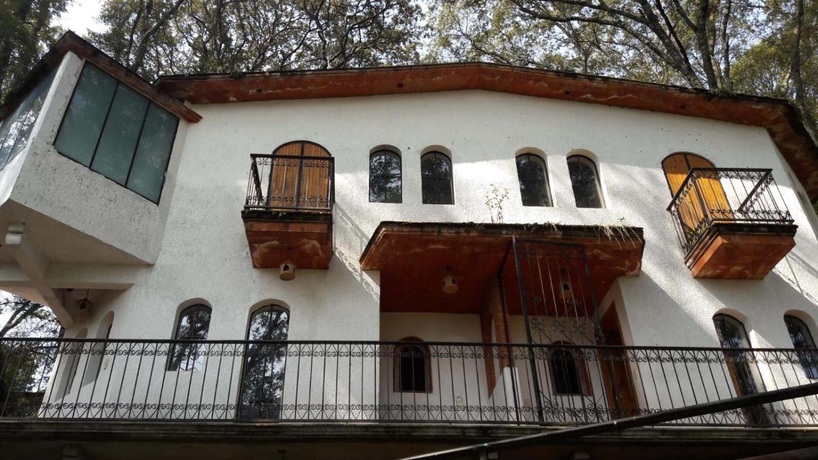 Cabana De Bosque Con Alberca Santa Clara de Juarez Exterior photo