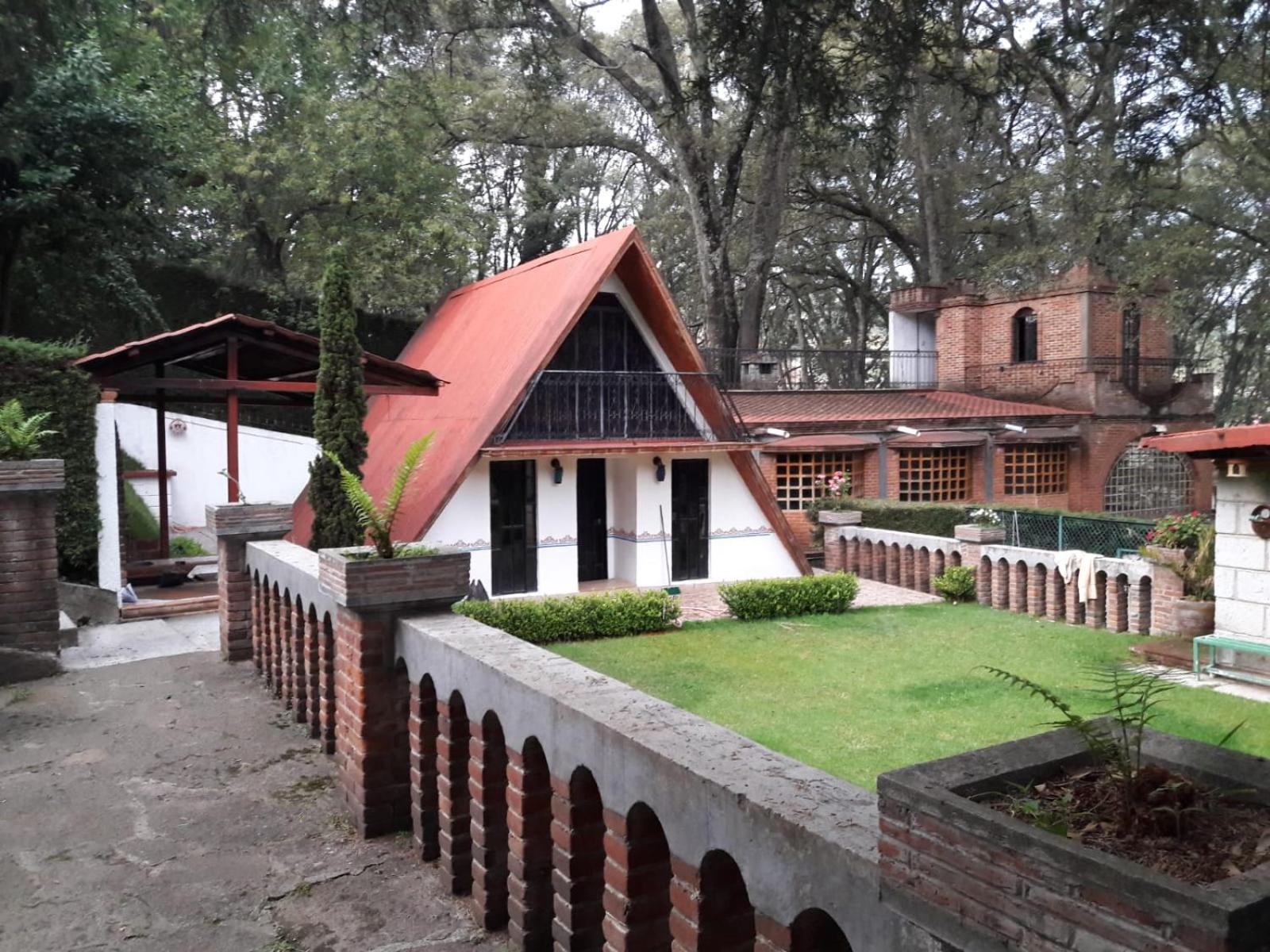 Cabana De Bosque Con Alberca Santa Clara de Juarez Exterior photo
